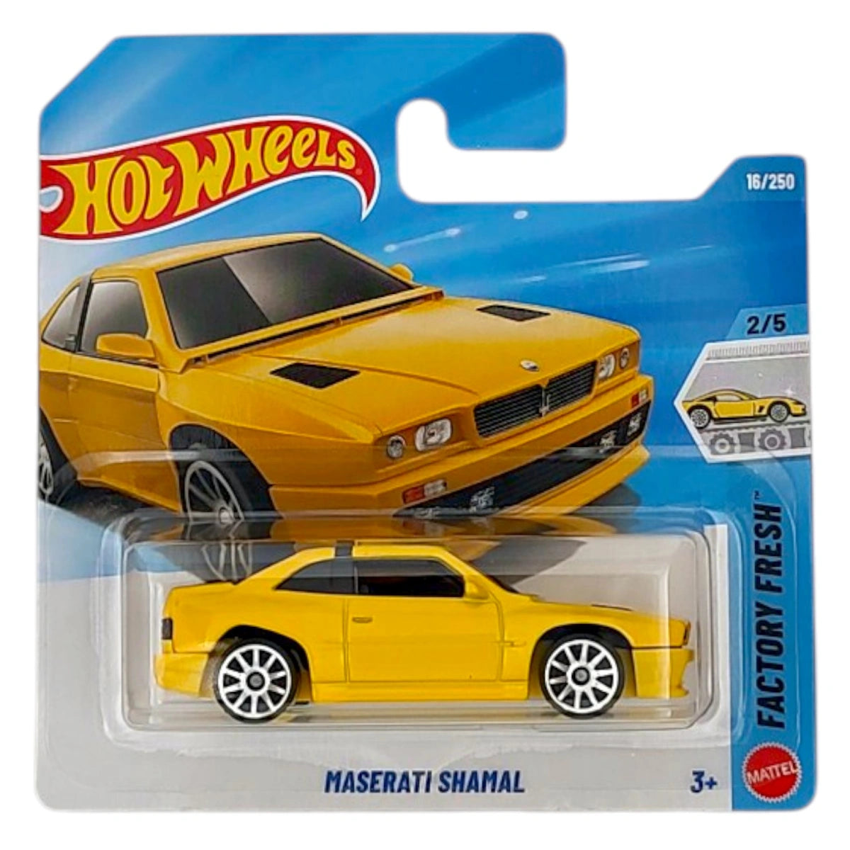 Hot Wheels Maserati Shamal - Factory Fresh JJL08-N521