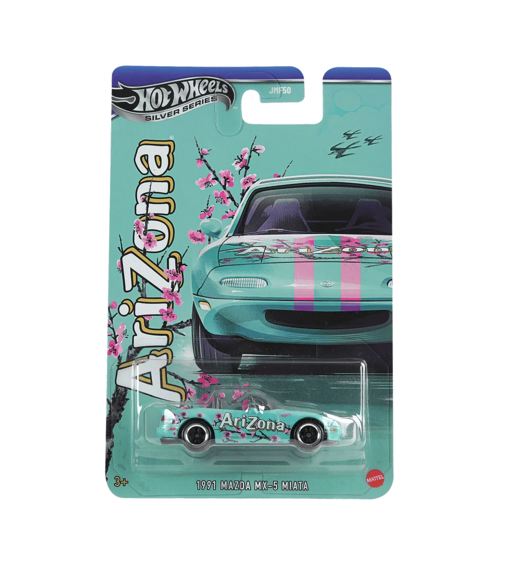 Hot Wheels Silver Series 1991 Mazda MX-5 Miata Arizona - JMF50-JA10