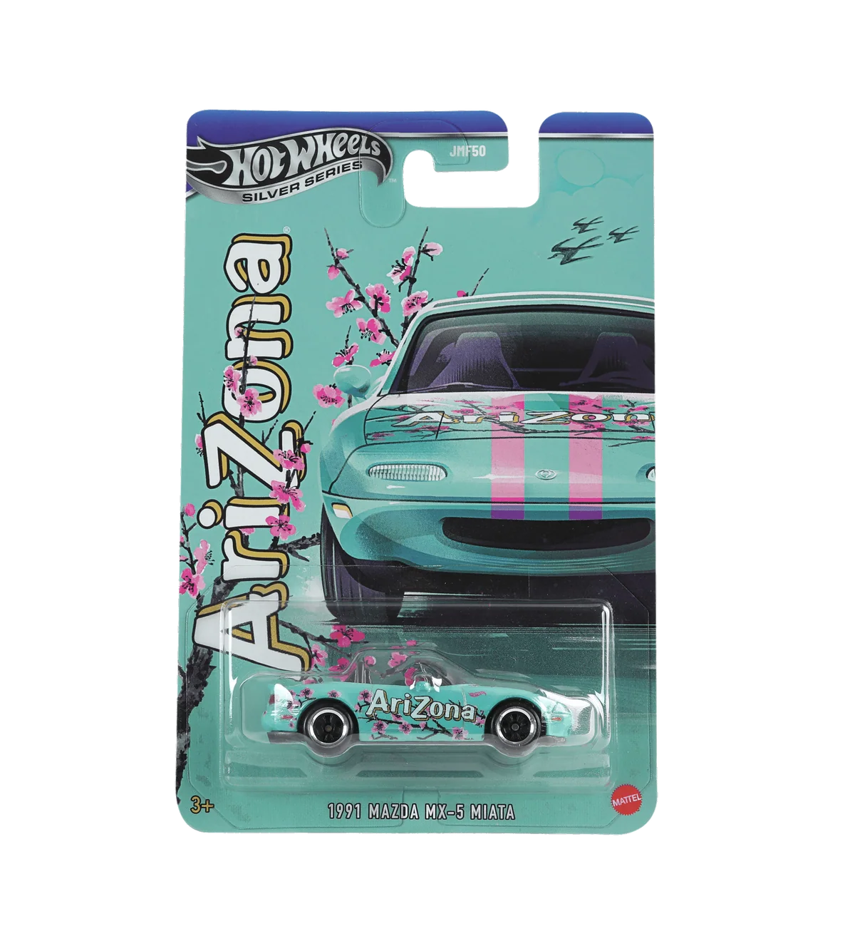 Hot Wheels Silver Series 1991 Mazda MX-5 Miata Arizona - JMF50-JA10