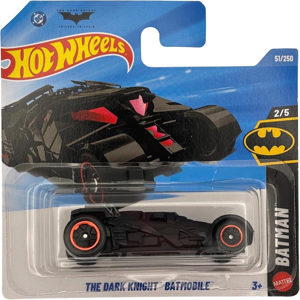 Hot Wheels The Dark Knight Batmobile - Batman JJL13-N521