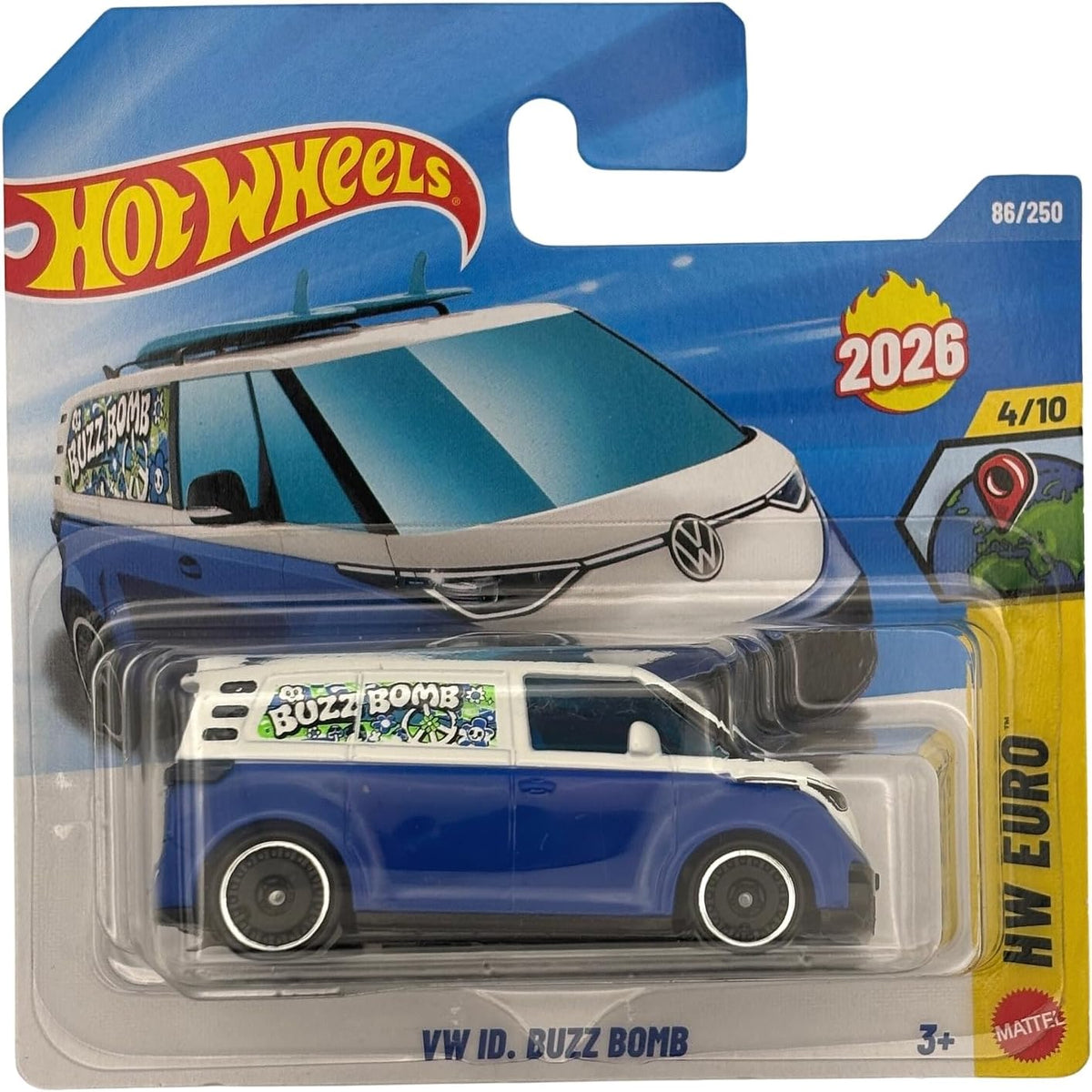 Hot Wheels VW ID. Buzz Bomb - HW Euro JJL95-N521