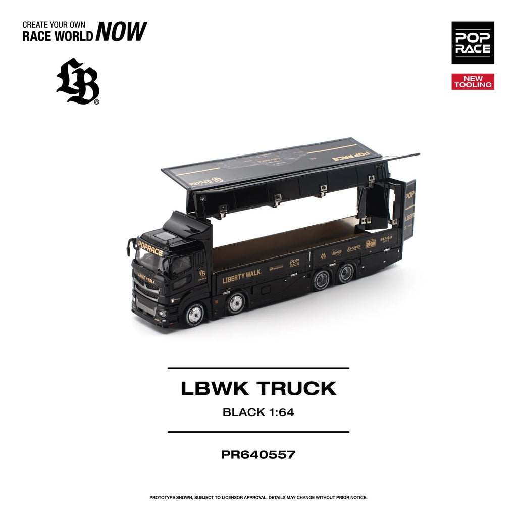 *PRE-ORDER* Pop Race - LBWK TRUCK - Black