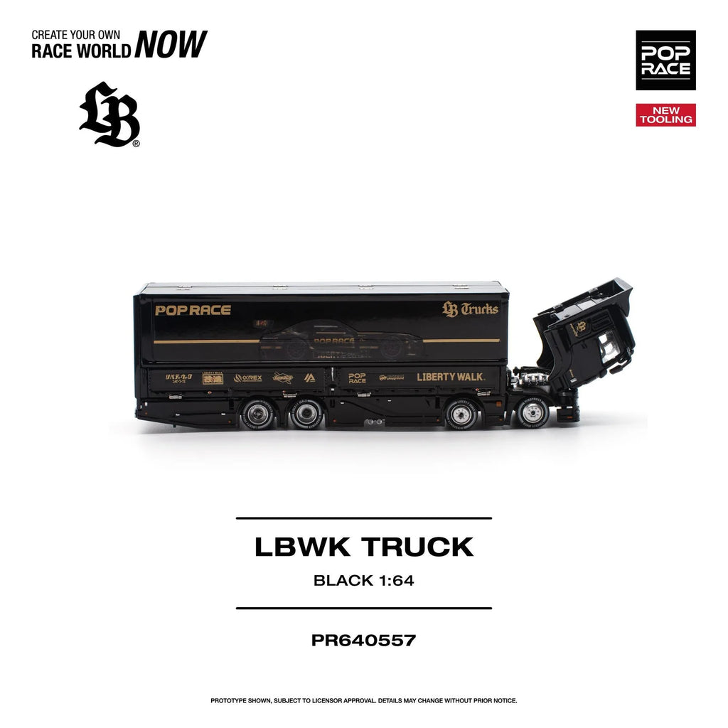 *PRE-ORDER* Pop Race - LBWK TRUCK - Black