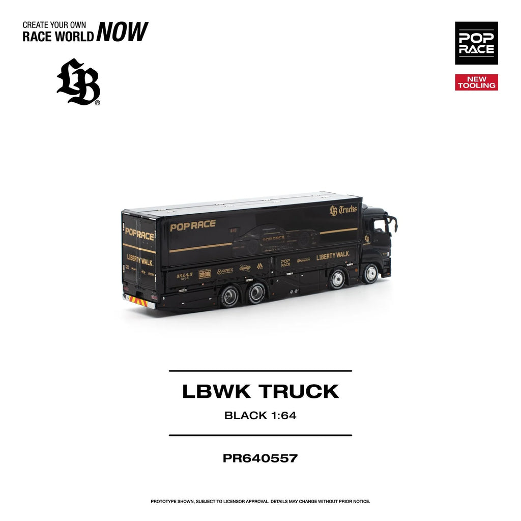 *PRE-ORDER* Pop Race - LBWK TRUCK - Black
