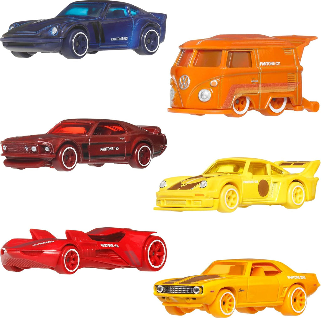 Hotwheels Silver Series Pantone A - 6 Pack